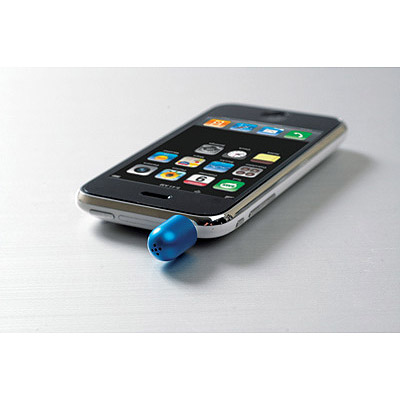   Ipod Touch on Chill Pill Rapcap Microphone For Ipod Touch   Blue